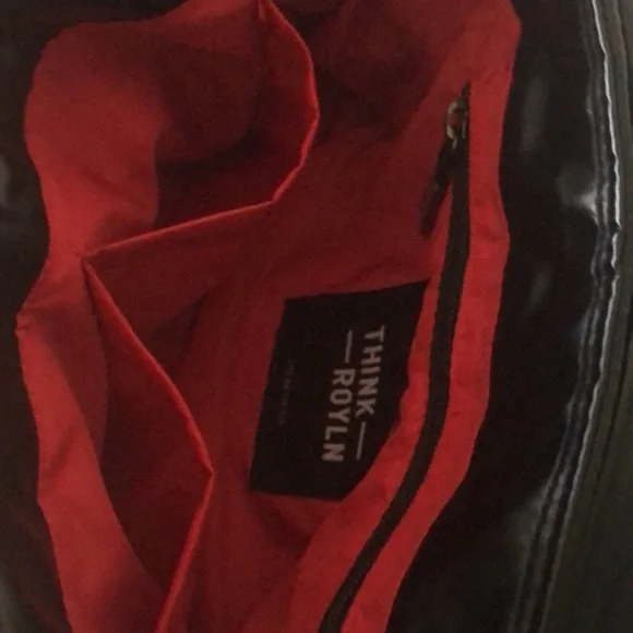 NWOT THINK ROYLN Front Flap Crossbody w/Fashion Strap - Picture 7 of 8